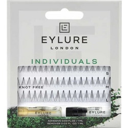 Eylure Individuals Knot Free Βλεφαρίδες Τουφάκια Σετ με Κόλλα AD-793H43