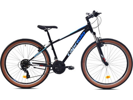 Capriolo Oxygen Mountain Bike 27.5" με 21 Ταχύτητες Μαύρο Μπλε