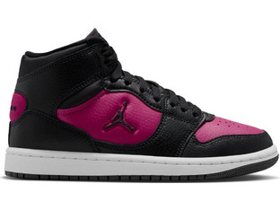 Jordan Court Connect Παιδικά Sneakers Μποτάκια Μαύρα Φούξια IQ7694-001