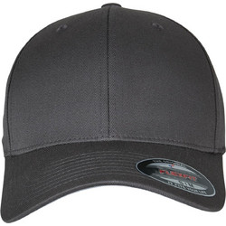 Flexfit Wooly Combed Ανδρικό Καπέλο Jockey Υφασμάτινο Ανθρακί 6277-00094