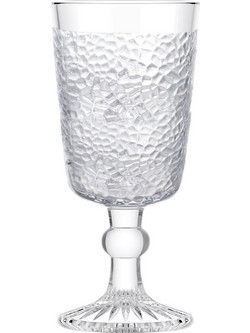 TNS Ποτήρι Κρασιού Γυάλινo Κολωνάτο 290ml 03-950-4359