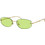 Ray-Ban RB3792 001 Γυναικεία Γυαλιά Ηλίου Πολυγωνικά Μεταλλικά Χρυσά με Πράσινο Φακό