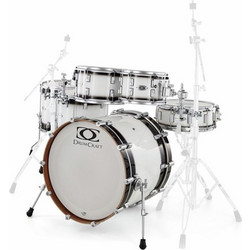 Drumcraft Series 6 2up 2down White Burst