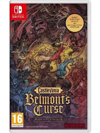 Castlevania Belmont's Curse Midnight Edition Nintendo Switch