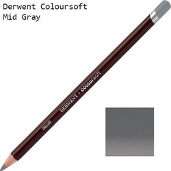 Derwent Coloursoft Ξυλομπογιά Mid Grey C700