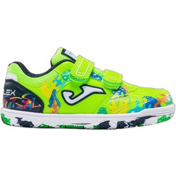 Joma Top Flex 2611 IN TPJW2611INV Παιδικά Ποδοσφαιρικά Παπούτσια Σάλας Lime