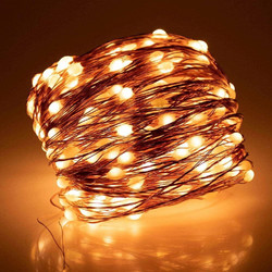 Globostar 200 Χριστουγεννιάτικα Λαμπάκια LED σε Σύρμα Θερμά Λευκά 20m 85842