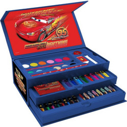 Disney Cars Σετ Ζωγραφικής με Βαλιτσάκι 27.7x14x12.7cm 30τμχ