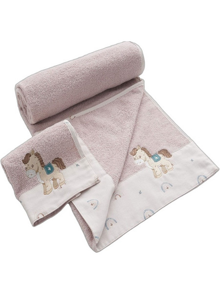 Vesta Home Pony Σετ Βρεφικές Πετσέτες 2τμχ 400gr/m² 000013229