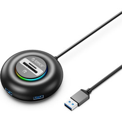 Orico YXR5-U3 0.3m USB Hub 3.0 USB-A με 5 Θύρες USB-A / Card Reader