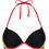 Marko Aitana Bikini Top Τριγωνάκι Μαύρο M-813