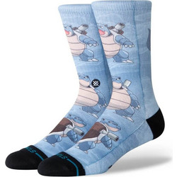 Stance X Pokemon Blastoise Ανδρικές Κάλτσες Ψηλές με Σχέδια Γαλάζιες A556B26BLA-BLU