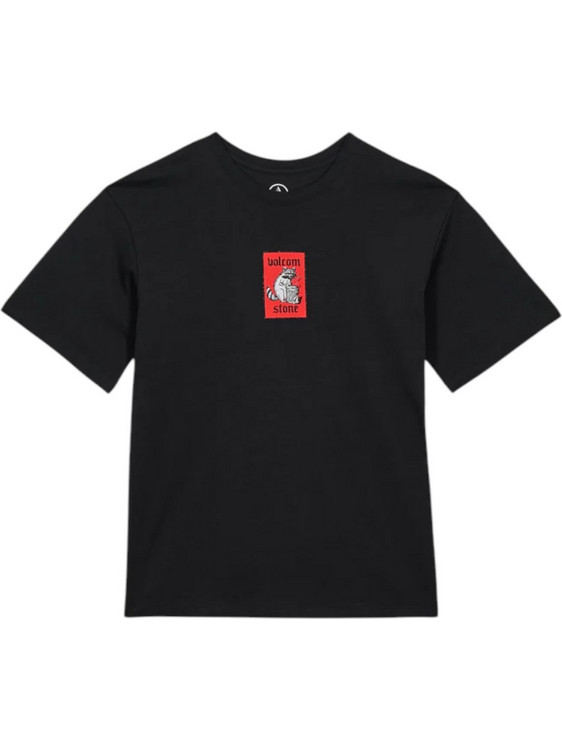 Volcom Παιδικό T-Shirt Κοντομάνικο Μαύρο C3512620-BLK