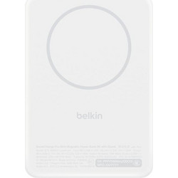Belkin BoostCharge Slim Wireless Magsafe Power Bank 5000mAh 20W με Θύρα USB-C White