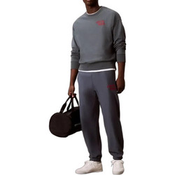 Calvin Klein Ανδρικό Παντελόνι Φόρμας με Λάστιχο Ανθρακί LV04LG216G-CEG