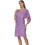 PNN Nightwear Alyssa Ρόμπα Εγκυμοσύνης Καλοκαιρινή Λιλά 0252-0341