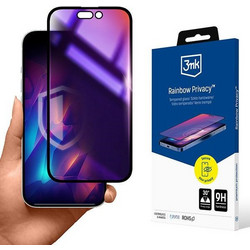 3mk Rainbow Privacy Tempered Glass (iPhone 14 Pro Max)