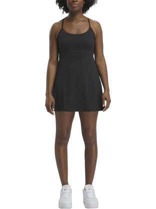 Reebok Mini Καλοκαιρινό Αθλητικό Φόρεμα Μαύρο 100035421