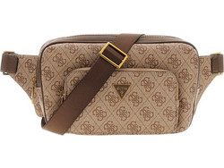 Guess Milano Ανδρικό Τσαντάκι Μέσης Μπεζ HMMILOP6398-BBO