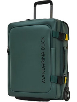 Mandarina Duck P10OSV07-16Q Βαλίτσα Καμπίνας 55x40x20cm με 2 Ρόδες Πράσινη