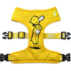 Dashi Jeep Mesh Σαμαράκι Σκύλου Γιλέκο Κίτρινο Medium