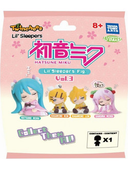 Takara Tomy Vocaloid Hatsune Miku Lil' Sleepers Twinchees Volume 3 5cm