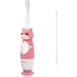Luvion Sonic 400S Hippo Pink Παιδική Ηλεκτρική Οδοντόβουρτσα με Χρονομετρητή