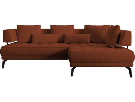 Possina Gerotto Γωνιακός Καναπές Δεξιά Γωνία Ταμπά 242x176x85cm 162814019