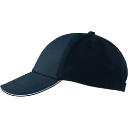Malfini Ανδρικό Καπέλο Jockey Υφασμάτινο Navy Μπλε MLI-30602