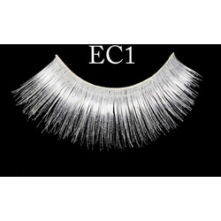 EC1 Βλεφαρίδες Ενιαίες Λευκές 2τμχ BBAY-18697