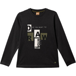 Funky Παιδικό T-Shirt Μακρυμάνικο Ανθρακί 227-106122-2