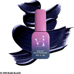 Mixcoco VI Pro 999 Blue Black Ημιμόνιμο Βερνίκι Νυχιών 15ml