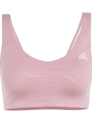 Adidas All Me Essentials Αθλητικό Μπουστάκι με Χαμηλή Στήριξη & Αφαιρούμενη Ενίσχυση Ροζ KG0403