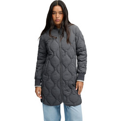 Superdry Γυναικείο Μπουφάν Καπιτονέ Μακρύ Ανθρακί W5012193A-PIJ