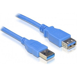 DeLOCK 82540 Καλώδιο USB-A Male 3.0 to USB-A Female 3m Blue