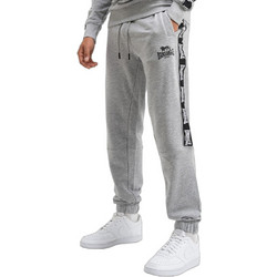 Lonsdale Ανδρικό Παντελόνι Φόρμας με Λάστιχο Γκρι 117562-1538