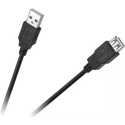 Cabletech DM-4013-1.5 Καλώδιο USB-A Male 2.0 to USB-A Female 1.5m Black