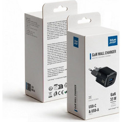 Blue Star VT-332 Φορτιστής χωρίς Καλώδιο με Θύρα USB-A & Θύρα USB-C 33W Quick Charge 4.0 & Power Delivery