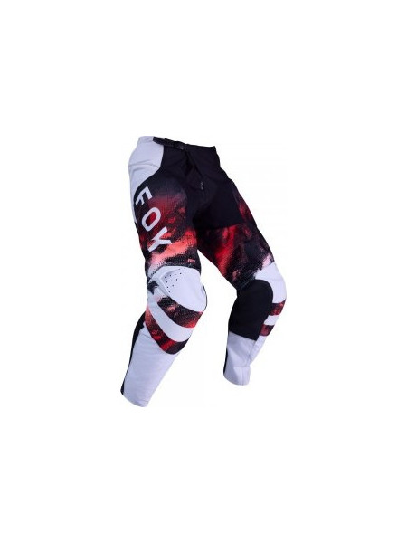 Fox Racing 180 Kairos Ανδρικό Παντελόνι Μηχανής Καλοκαιρινό Λευκό Κόκκινο