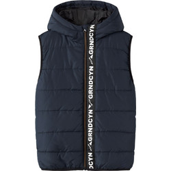 Name It Αμάνικο Παιδικό Μπουφάν Χειμωνιάτικο Puffer Navy Μπλε 13257216