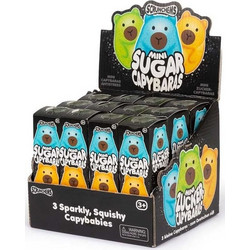 Tobar Scrunchems Sugar Capybaras Mini Squishy Διάφορα Σχέδια 3τμχ