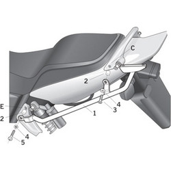 Shad Σχάρα Μηχανής για Honda CBF 1300 '03-'09 713-06-11310
