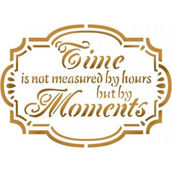 Stamperia Στένσιλ Σχέδια Moments 15x20cm KSD29100