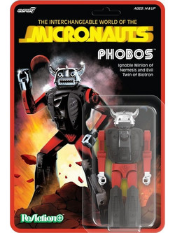 Super7 Micronauts ReAction+ Wave 04 Phobos Φιγούρα
