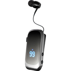 K88 Pro Ακουστικό Bluetooth In Ear Πέτου Black