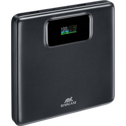 Rivacase VA1090 Power Bank 20000mAh 100W με 2 Θύρες USB-A & 2 Θύρες USB-C Power Delivery Black
