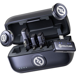 Hollyland LARK M3 (2TX & 1RX) Σετ 2 Μικρόφωνα Πέτου USB-C