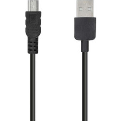 Καλώδιο USB-A to Mini USB 2m Black