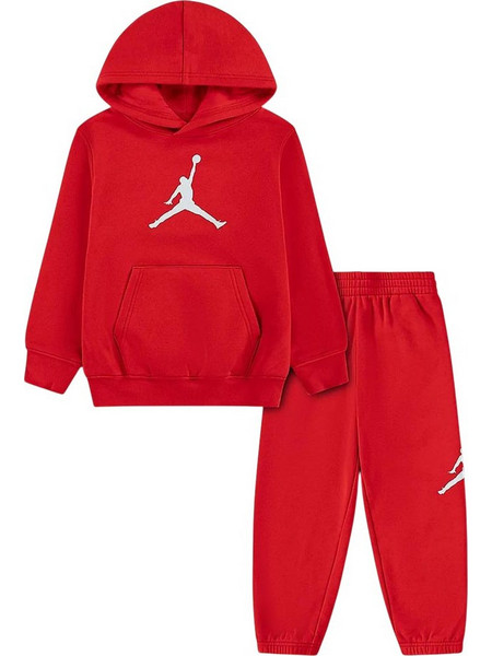 Jordan Παιδικό Σετ Φόρμας Κόκκινο 85G247-U10