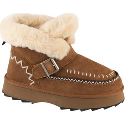 Emu Γυναικεία Μποτάκια Suede Ταμπά με Γούνα W13333-CHES